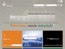 Tablet Screenshot of pl.alestat.com